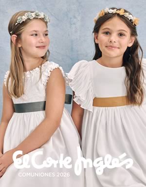 Catálogo de Vestidos de Primera Comunión 2026 - El Corte Inglés 